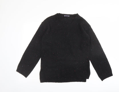 Womens UK Size XS Marks and Spencer Black Pullover Jumper