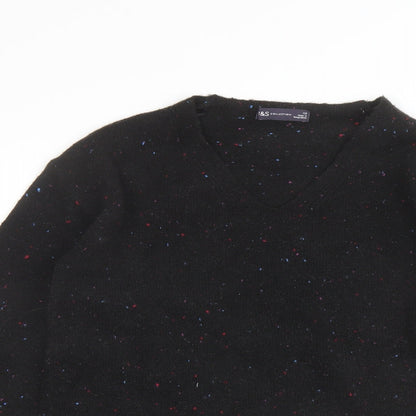 Womens UK Size XS Marks and Spencer Black Pullover Jumper