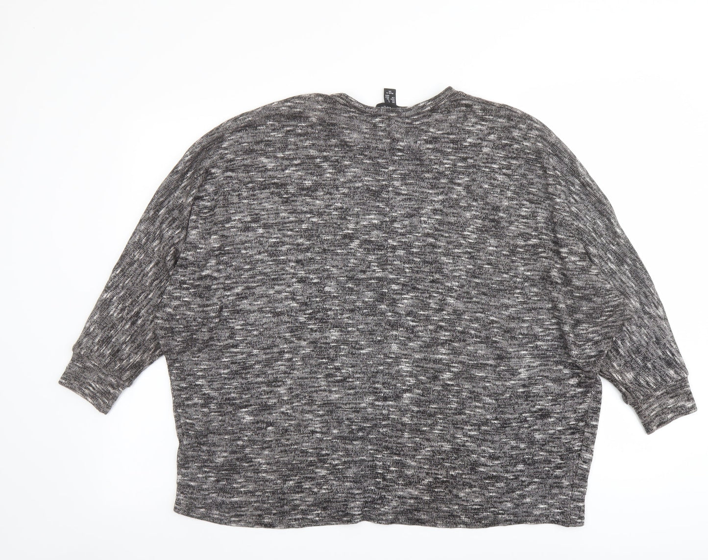 Womens UK Size S New Look Grey Pullover Jumper