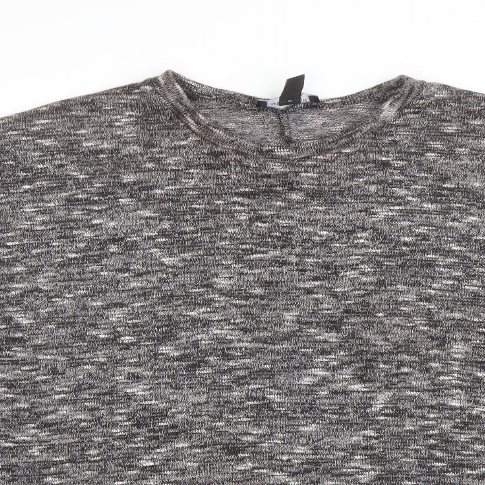 Womens UK Size S New Look Grey Pullover Jumper
