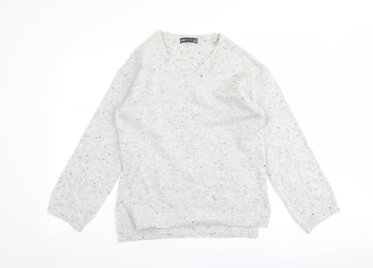 Womens UK Size XS Marks and Spencer Grey Pullover Jumper