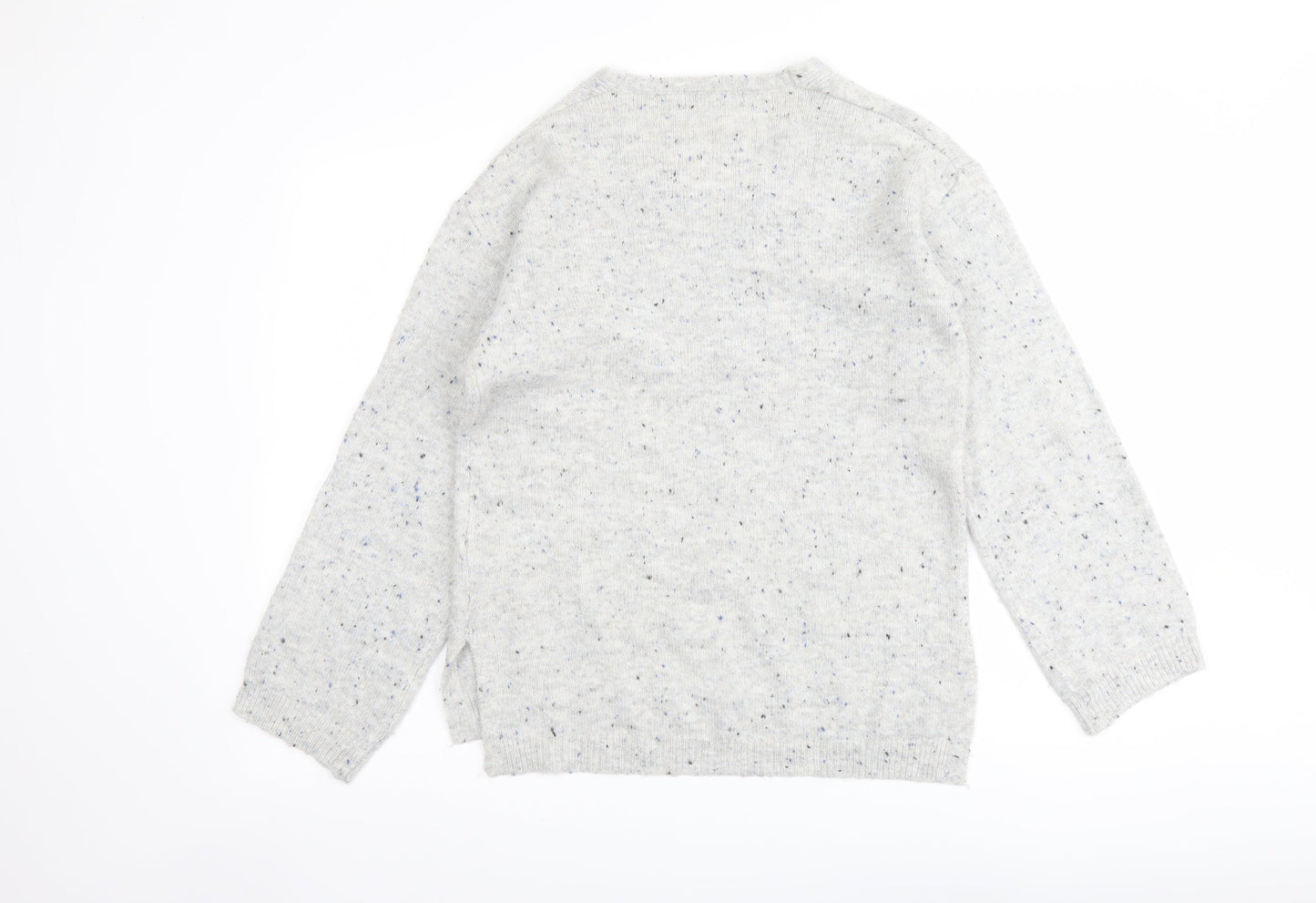 Womens UK Size XS Marks and Spencer Grey Pullover Jumper