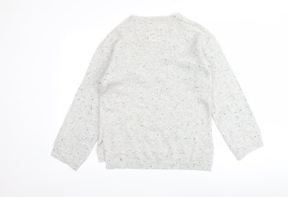 Womens UK Size XS Marks and Spencer Grey Pullover Jumper