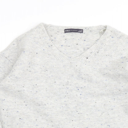 Womens UK Size XS Marks and Spencer Grey Pullover Jumper