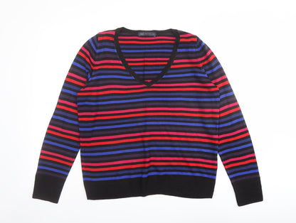 Womens UK Size 14 Marks and Spencer Multicoloured Pullover Jumper