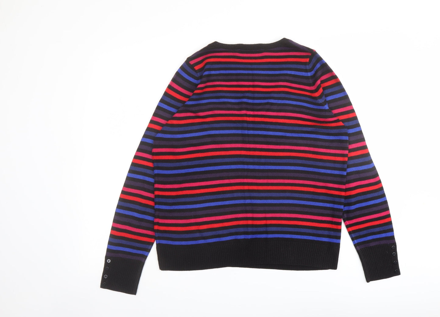Womens UK Size 14 Marks and Spencer Multicoloured Pullover Jumper