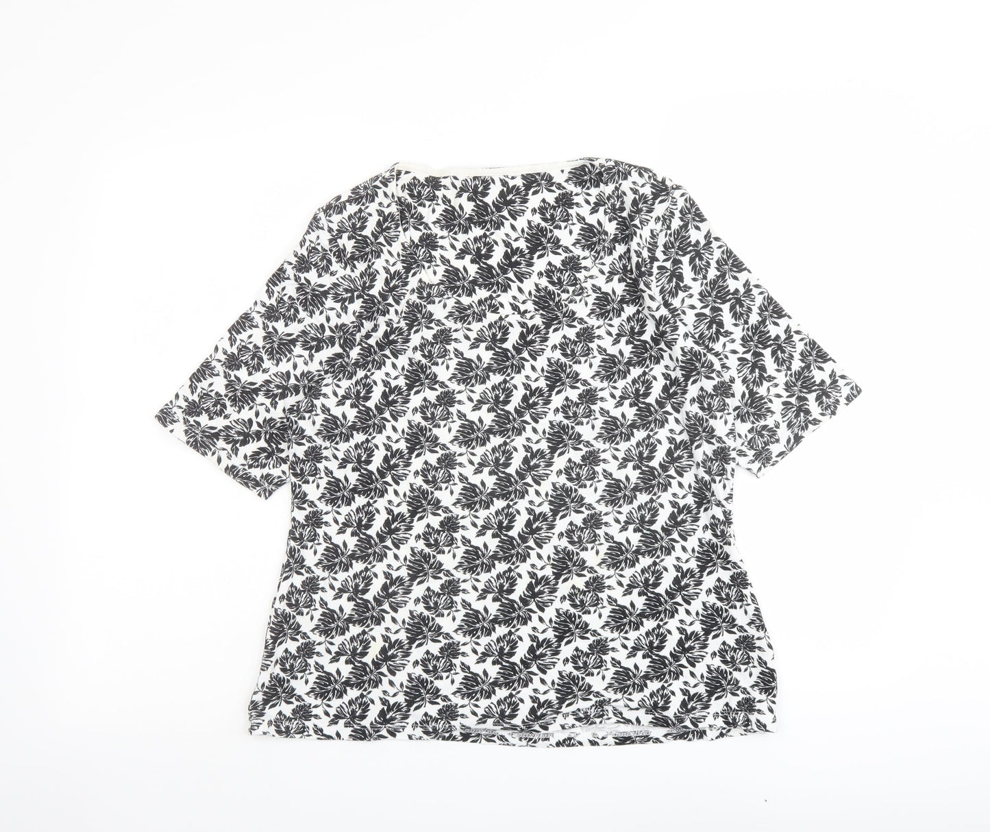 Womens UK Size 16 Marks and Spencer Black Basic Blouse