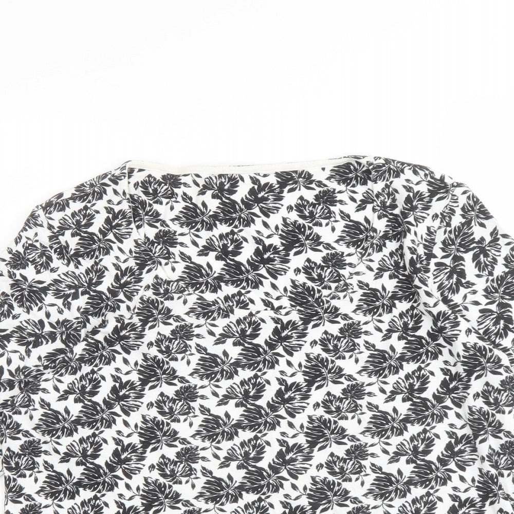 Womens UK Size 16 Marks and Spencer Black Basic Blouse