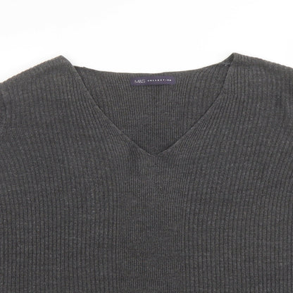 Womens UK Size 18 Marks and Spencer Grey Pullover Jumper