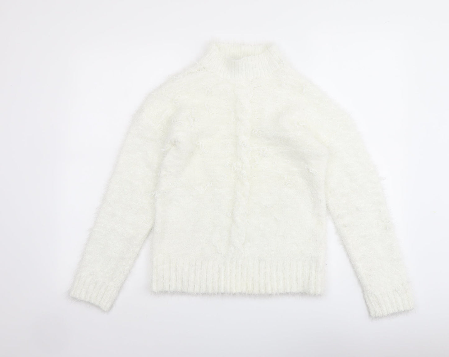 Womens UK Size L Select Ivory Pullover Jumper