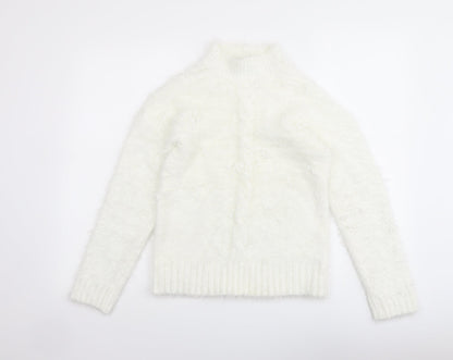 Womens UK Size L Select Ivory Pullover Jumper