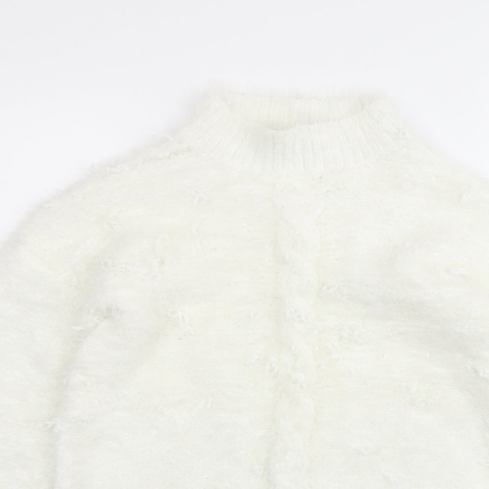 Womens UK Size L Select Ivory Pullover Jumper