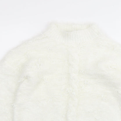 Womens UK Size L Select Ivory Pullover Jumper
