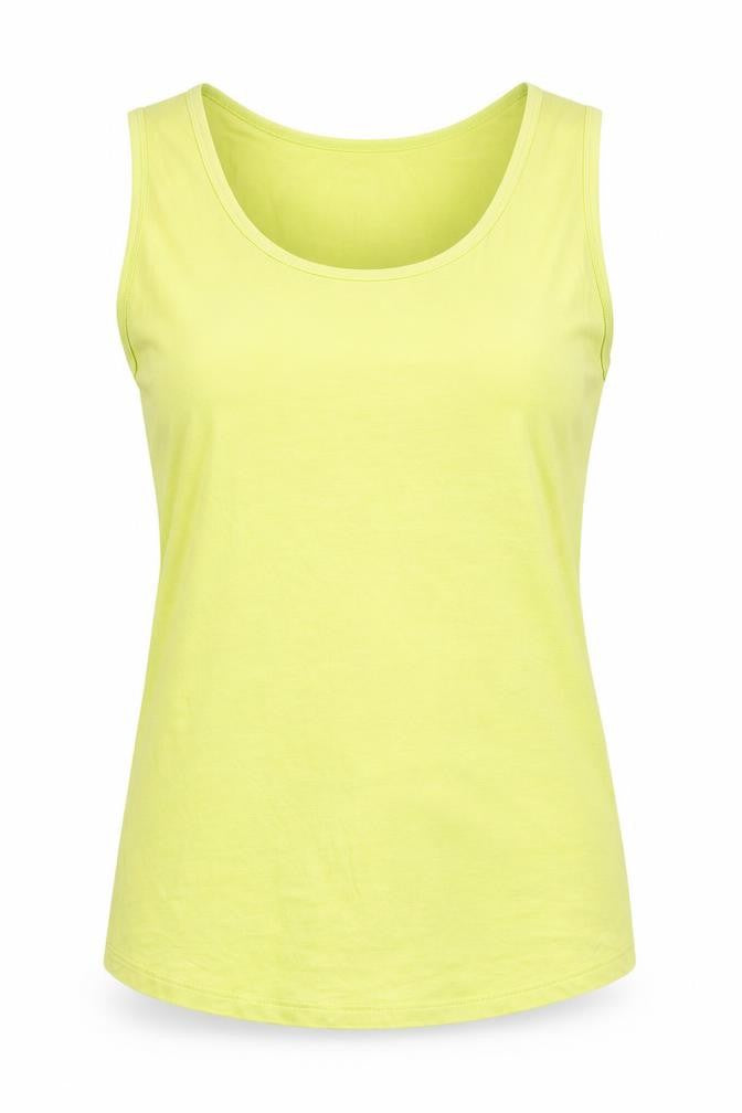 Womens UK Size M Oasis Green Basic Tank