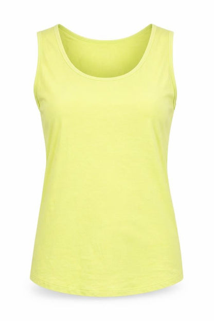 Womens UK Size M Oasis Green Basic Tank