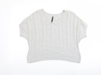 Womens UK Size L Woolworths Grey Pullover Jumper
