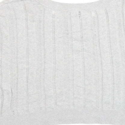 Womens UK Size L Woolworths Grey Pullover Jumper