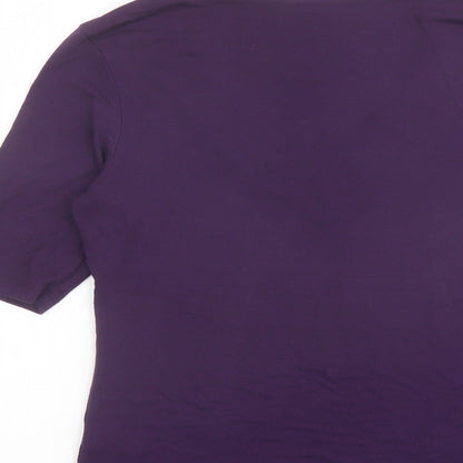Womens UK Size 12 Marks and Spencer Purple Pullover Jumper