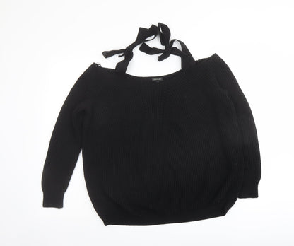Womens UK Size 6 River Island Black Pullover Jumper
