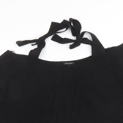 Womens UK Size 6 River Island Black Pullover Jumper