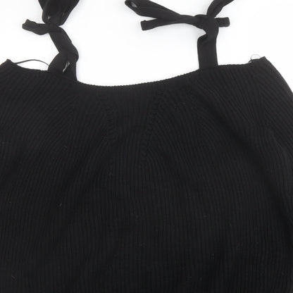 Womens UK Size 6 River Island Black Pullover Jumper