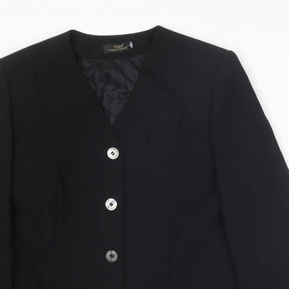 Womens UK Size 10 St Michael Black Jacket