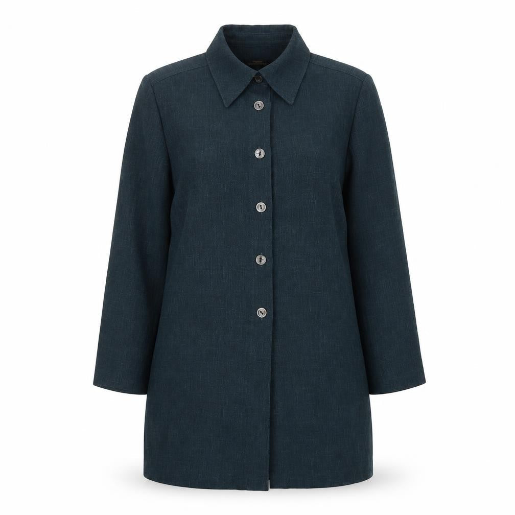 Womens UK Size 12 St Michael Green Overcoat