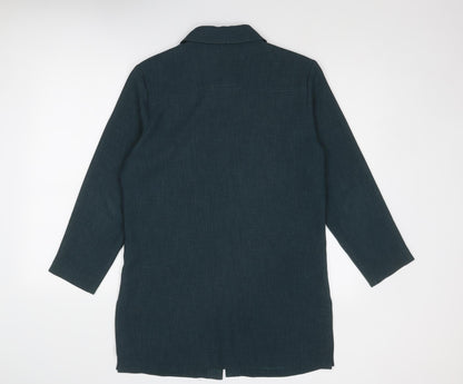 Womens UK Size 12 St Michael Green Overcoat