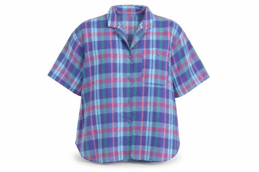 Womens UK Size 14 BHS Multicoloured Basic Button-Up