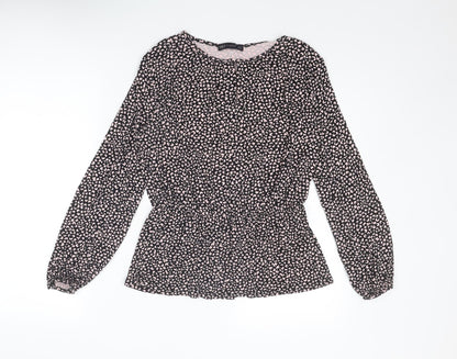 Womens UK Size 8 Marks and Spencer Multicoloured Basic Blouse