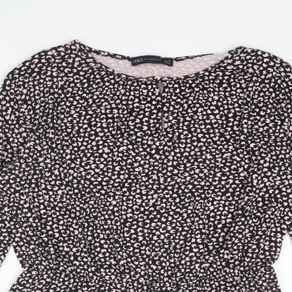 Womens UK Size 8 Marks and Spencer Multicoloured Basic Blouse