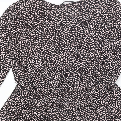 Womens UK Size 8 Marks and Spencer Multicoloured Basic Blouse