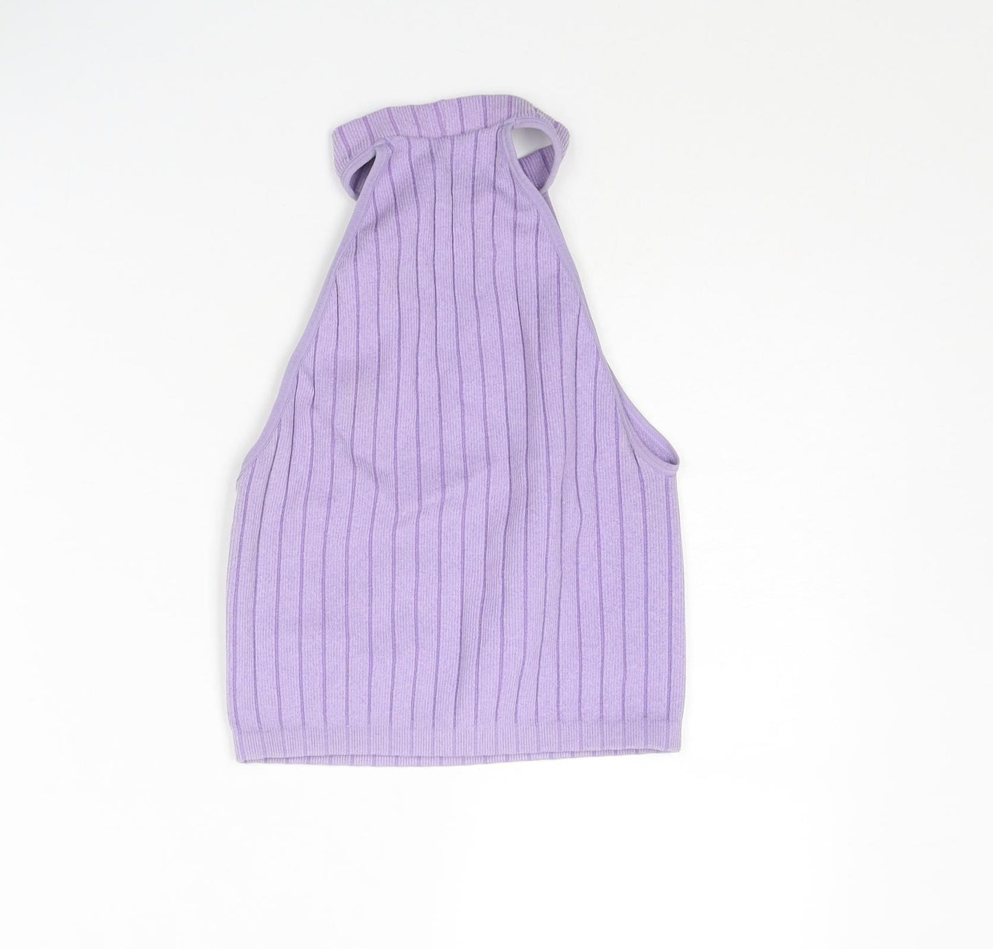 Womens UK Size XS Zara Purple Basic Tank