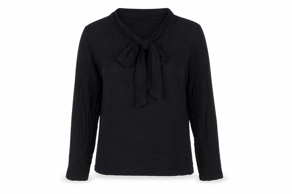 Womens UK Size 8 Marks and Spencer Black Basic T-Shirt