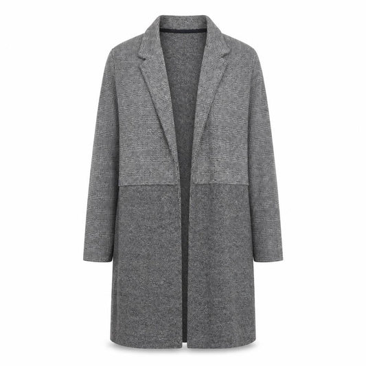 Womens UK Size 10 Miss Selfridge Grey Overcoat