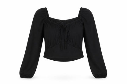 Womens UK Size 10 Nasty Gal Black Basic T-Shirt