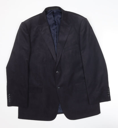 Mens UK Size 42 Marks and Spencer Regular Blue Suit Jacket