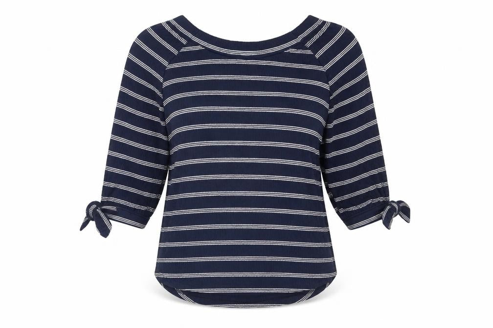 Womens UK Size 8 M&Co Blue Basic Blouse