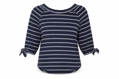 Womens UK Size 8 M&Co Blue Basic Blouse