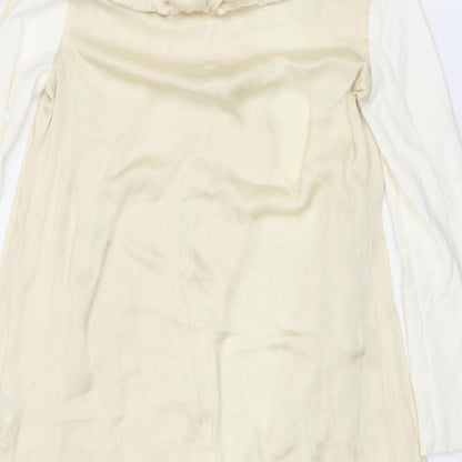 Womens UK Size 10 River Island Beige Jacket