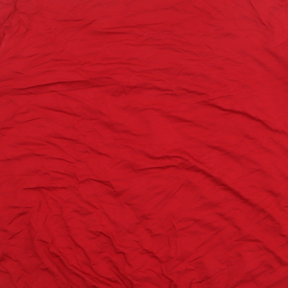 Womens UK Size 14 Betty Barclay Red Basic Blouse