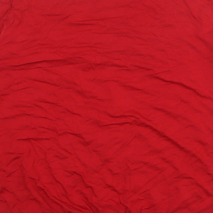Womens UK Size 14 Betty Barclay Red Basic Blouse