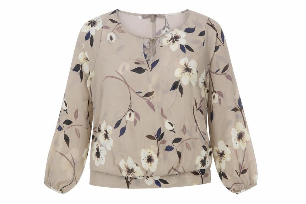 Womens UK Size 14 NEXT Brown Basic Blouse