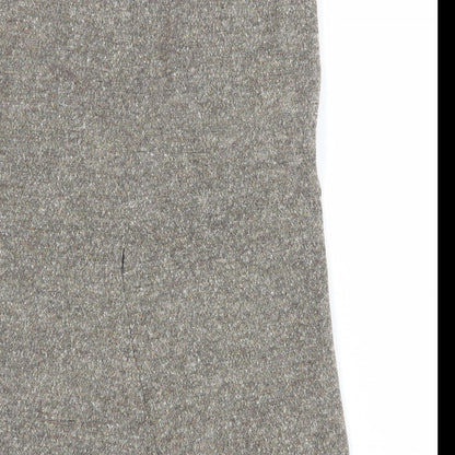 Yellow Hammer Womens Beige Wool A-Line Skirt Size 28 in Zip