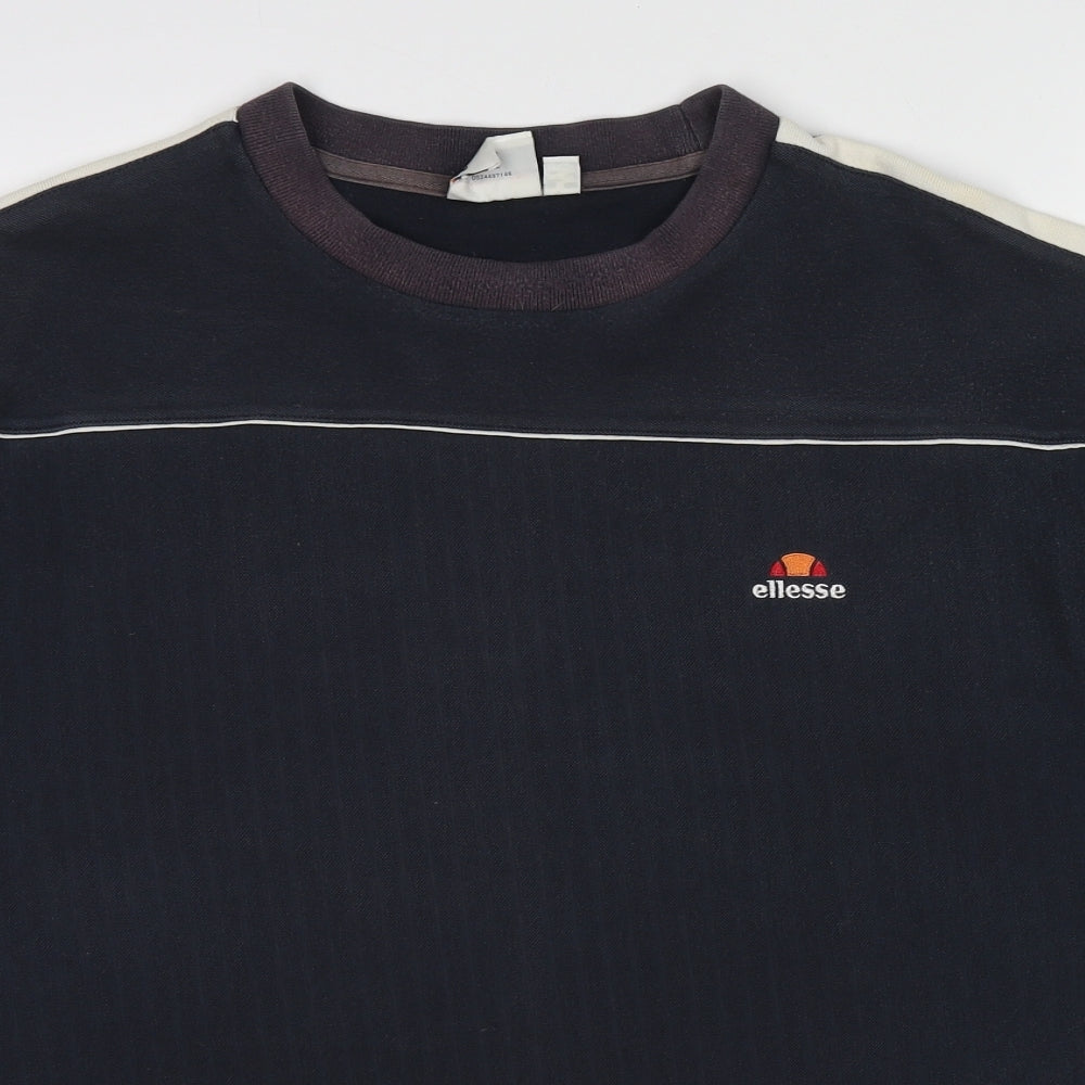 Mens UK Size XL ellesse Blue  T-Shirt