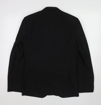 Mens UK Size 38 NEXT Regular Black Suit Jacket