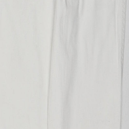 Denim & Co. Womens White Cotton Jegging Jeans Size 10 Regular