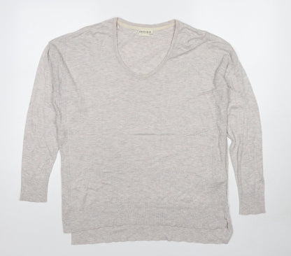 Womens UK Size 14 Marks and Spencer Beige Pullover Jumper