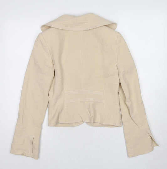 Womens UK Size 8 Coast Beige Jacket