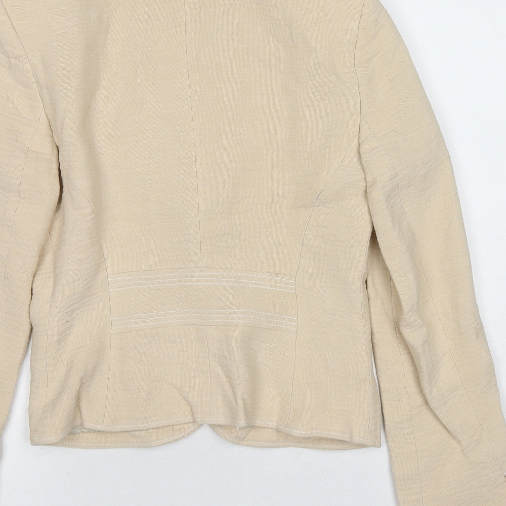 Womens UK Size 8 Coast Beige Jacket